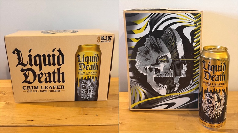 does liquid death tea have caffeine