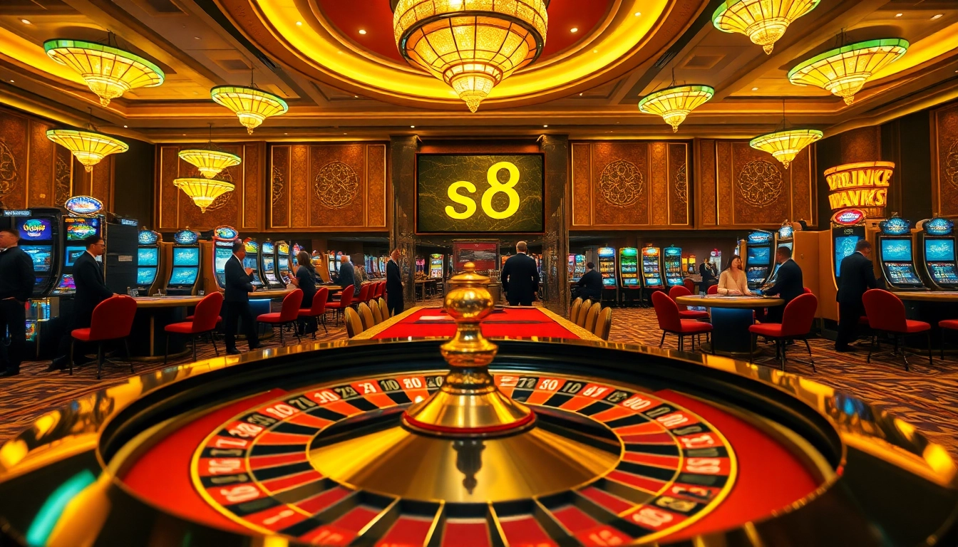 Experience the thrill of s8 with luxurious casino gaming and high-stakes action.