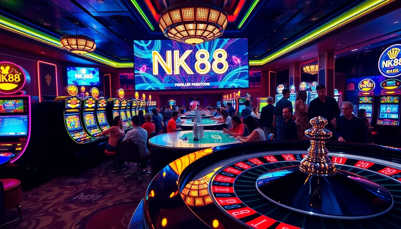 Experience the thrill of gambling with NK88, featuring vibrant casino games and promotions.