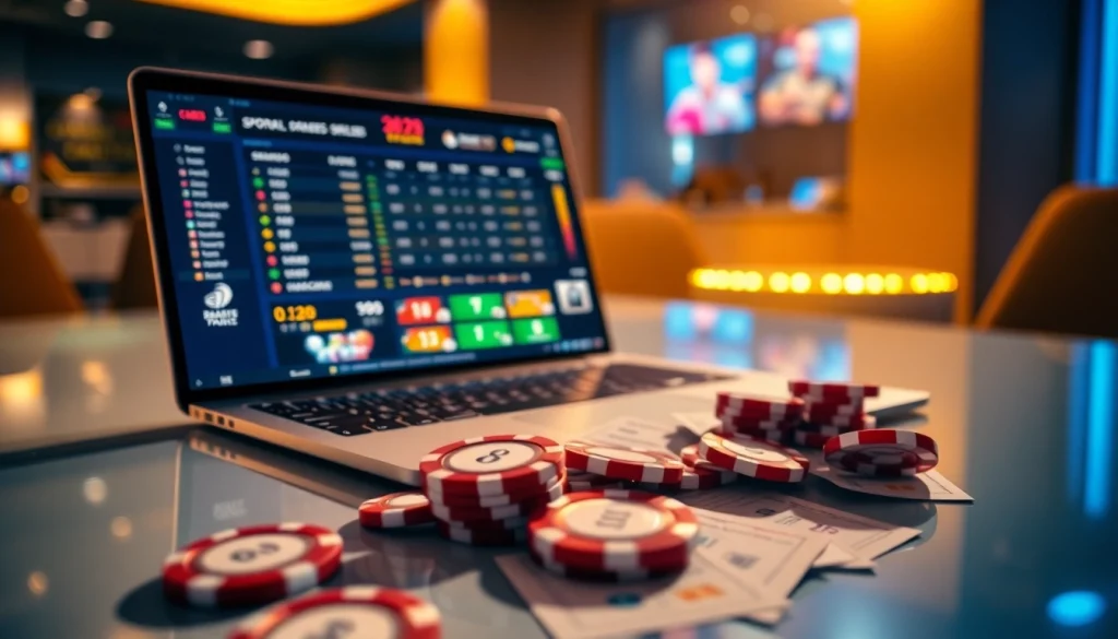 Betting on a nouveau site de paris sportif 2026 with vibrant graphics and engaging visuals.