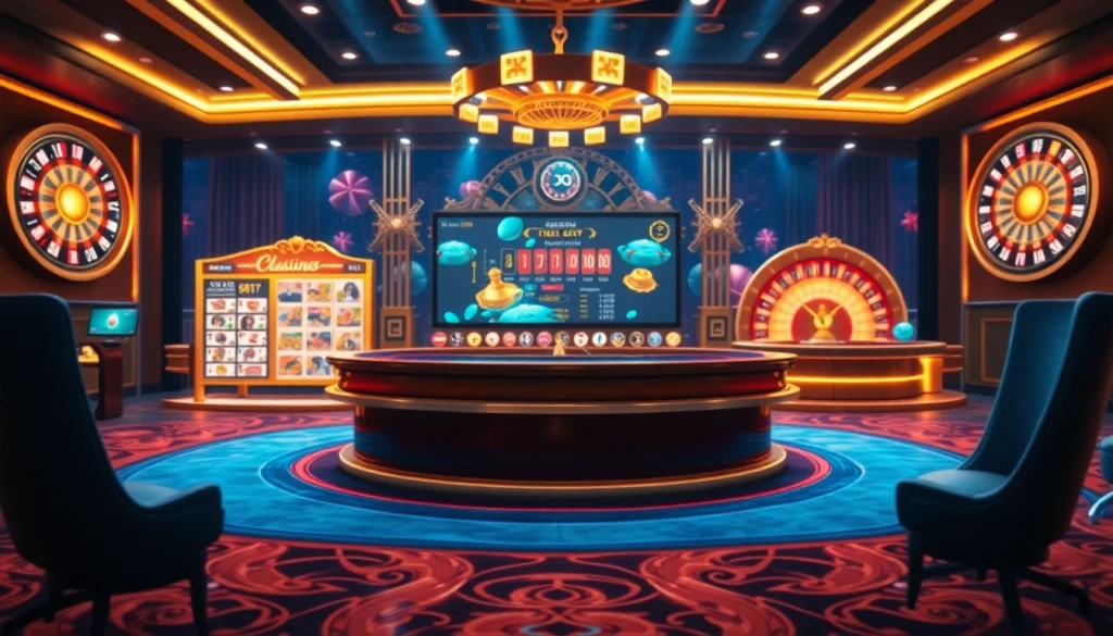 Jouer à casino en ligne 2026 dans un cadre virtuel élégant avec des jeux animés.