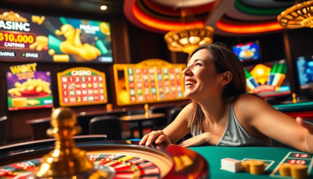 Jouez aux jeux passionnants de casino en ligne avec des graphiques captivating.