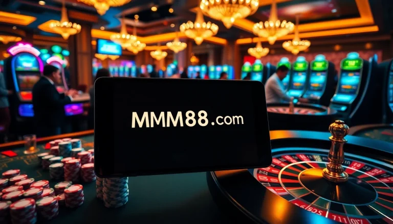Experience casino excitement at mm88bc.com with players enjoying vibrant games and winning thrills.
