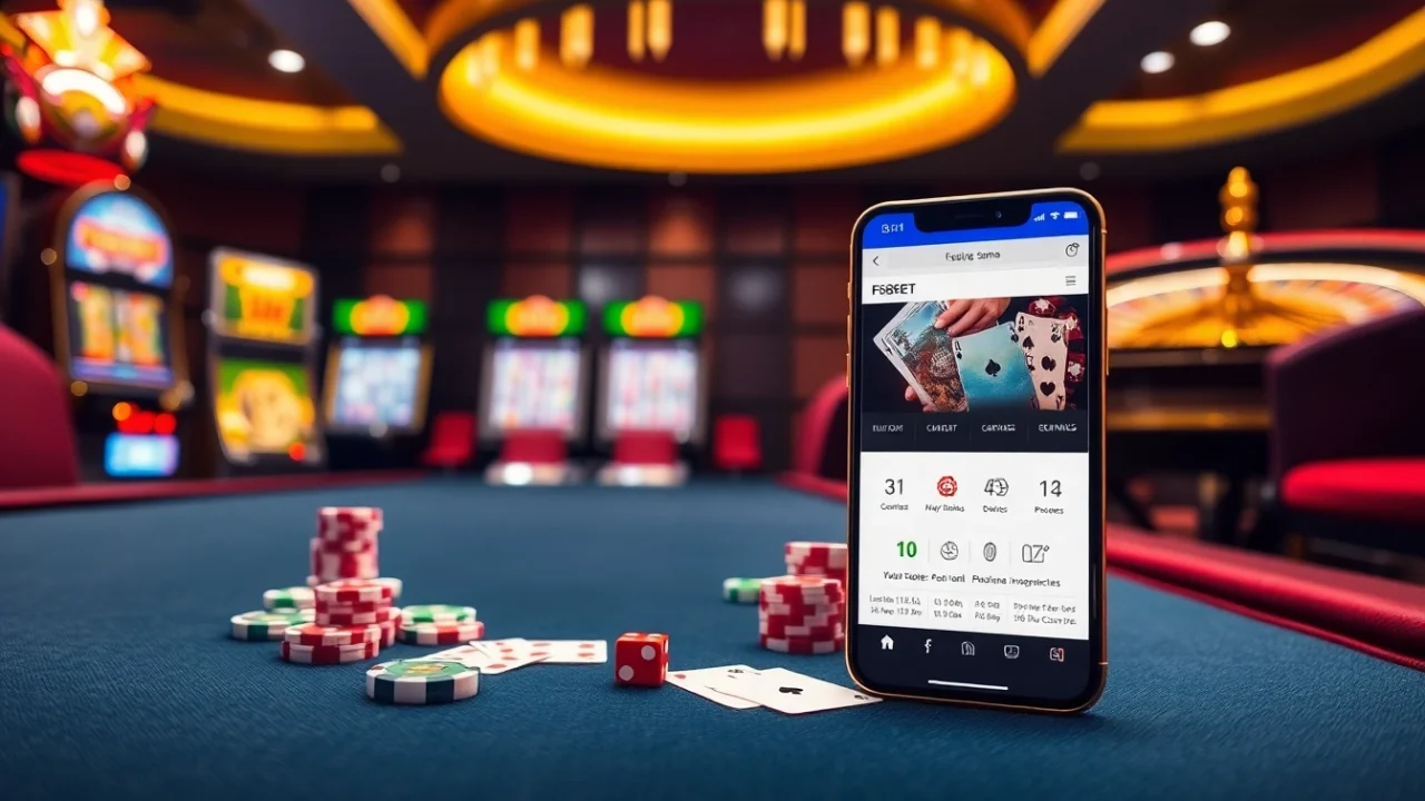 Experience the thrill of gambling at trang chủ f8bet chính thức with vibrant casino elements.