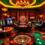 Engaged players at a lively casino table scene on xx88.uk.com for an immersive gambling experience.
